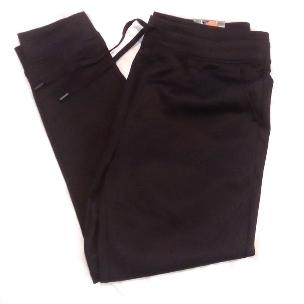 New-32 Degrees Draw String Closure, Pockets, Tech Fleece Jogger Pants BLACK MD - Picture 6 of 13